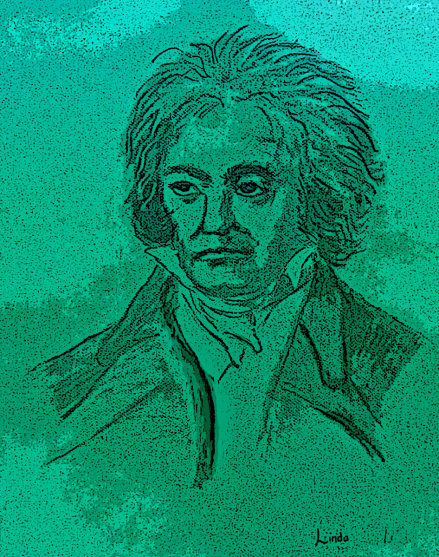 Beethoven - Digital art